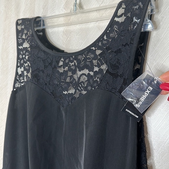 🆕 EXPRESS Lace Top Jumpsuit SIZE 0 - Picture 10 of 11